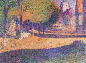 Village Street in Pretzfeld by Curt Herrmann